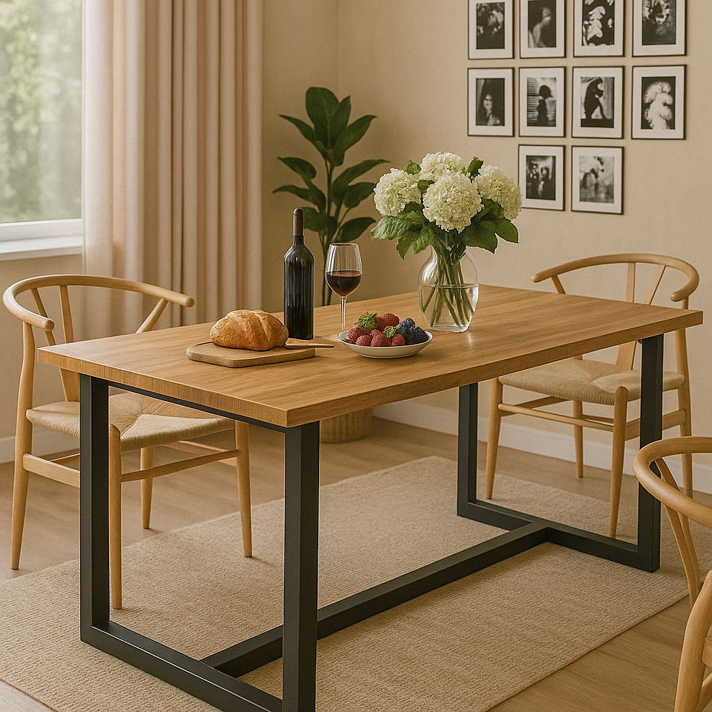 Обеденный стол в стиле лофт EcoLoft IN-2743 (27509801)