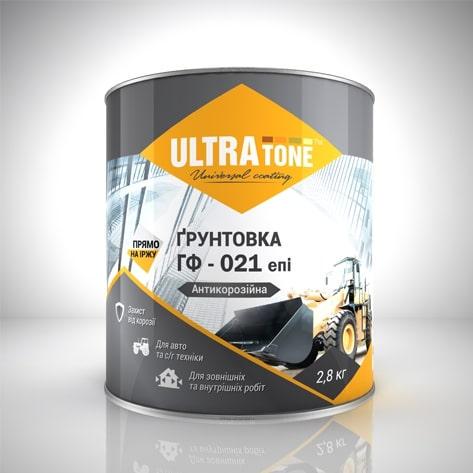 Грунтовка ГФ-021 ЕПІ Ultra tone 2,8 кг Красный