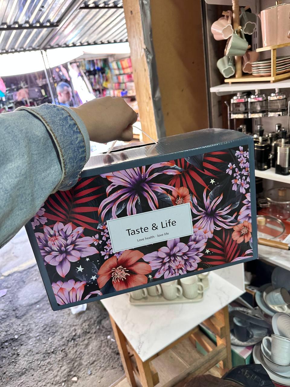 Сервиз для чая Taste&Life 8 пр. 220 мл (17510511) - фото 4 Сервиз для чая Taste&Life 8 пр. 220 мл (17510511) - фото 4