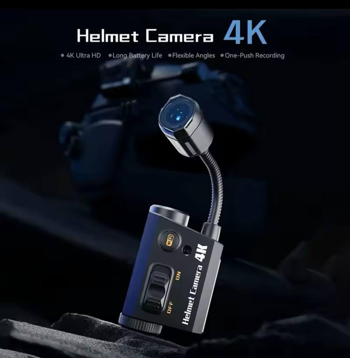 Камера RunCam видео 4K на шлем - фото 9