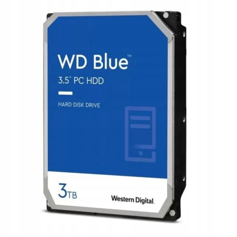 Жорсткий диск Western Digital WD Blue 3 ТБ/256 МБ/5400 об/хв (WD30EZAX)