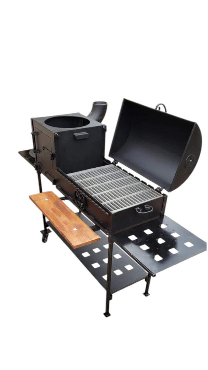 Мангал с буржуйкой сталь 4 мм (1839389039) - фото 2
