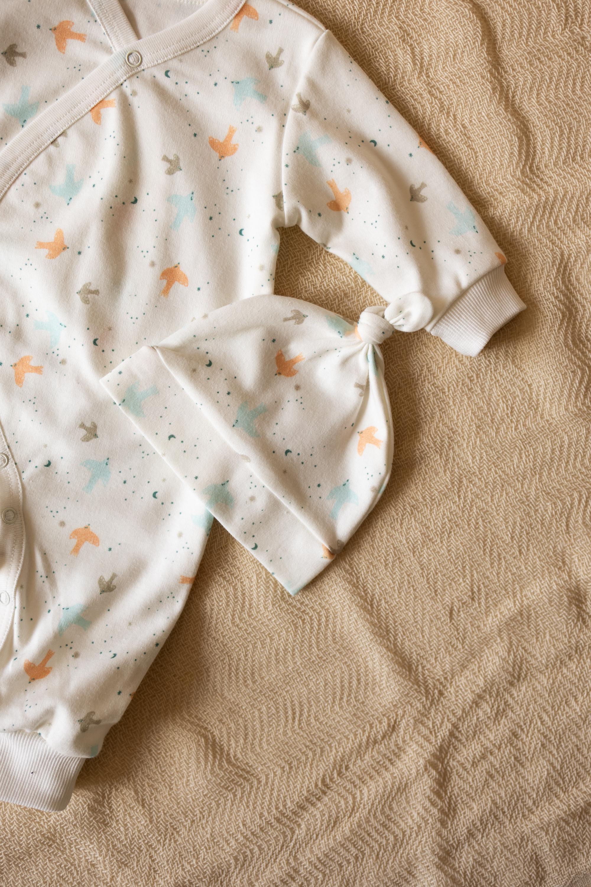 Комплект одягу ромпер кімоно/шапочка Птички 68 см (2702865725) - фото 2 Комплект одягу ромпер кімоно/шапочка Птички 68 см (2702865725) - фото 2