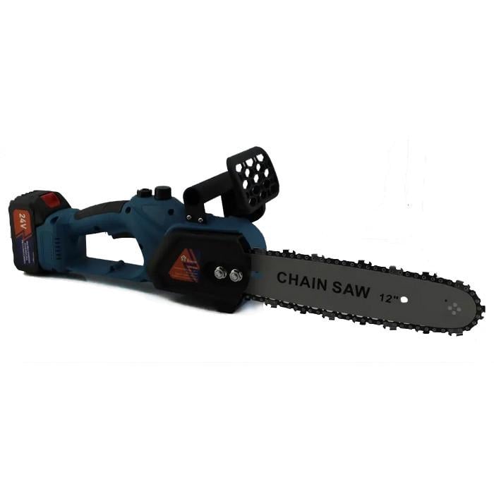 Електропилка ланцюгова Domotec Chain Saw 12'' Black (020661) - фото 1