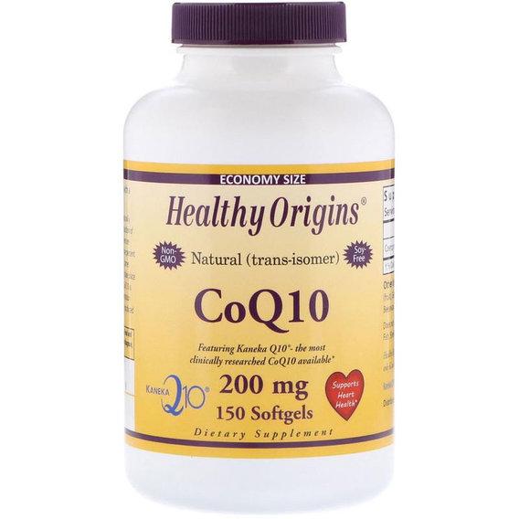Коензим Healthy Origins CoQ10 200 мг 150 Softgels