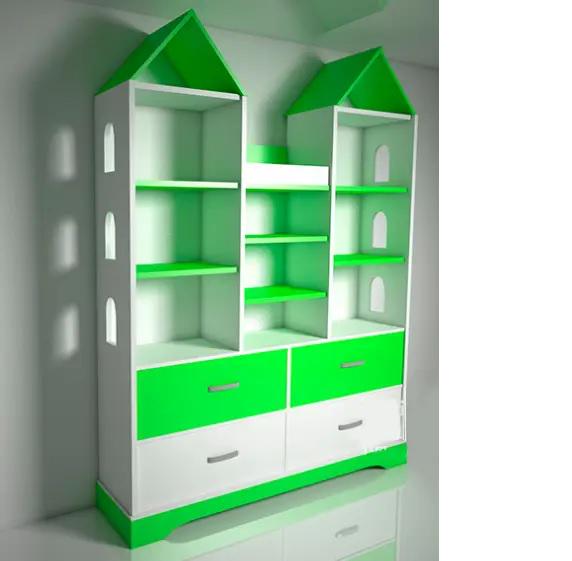 Детский шкаф-замок Design Service Макси DS/05 Зеленый/Белый