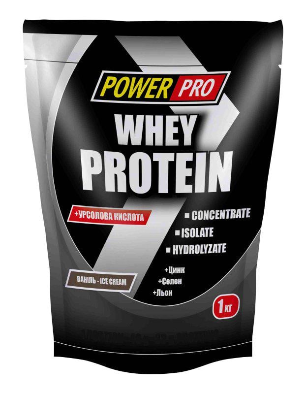 Протеїн Power Pro Whey Protein, 1 кг Ваніль