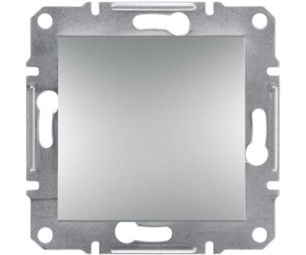Вимикач 1-й Schneider Electric Asfora Алюміній (EPH0100161)