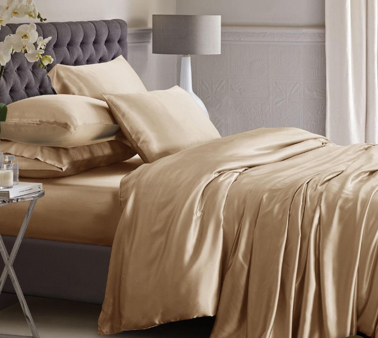 Комплект постельного белья полуторный Еней-плюс A0020 Бежевый