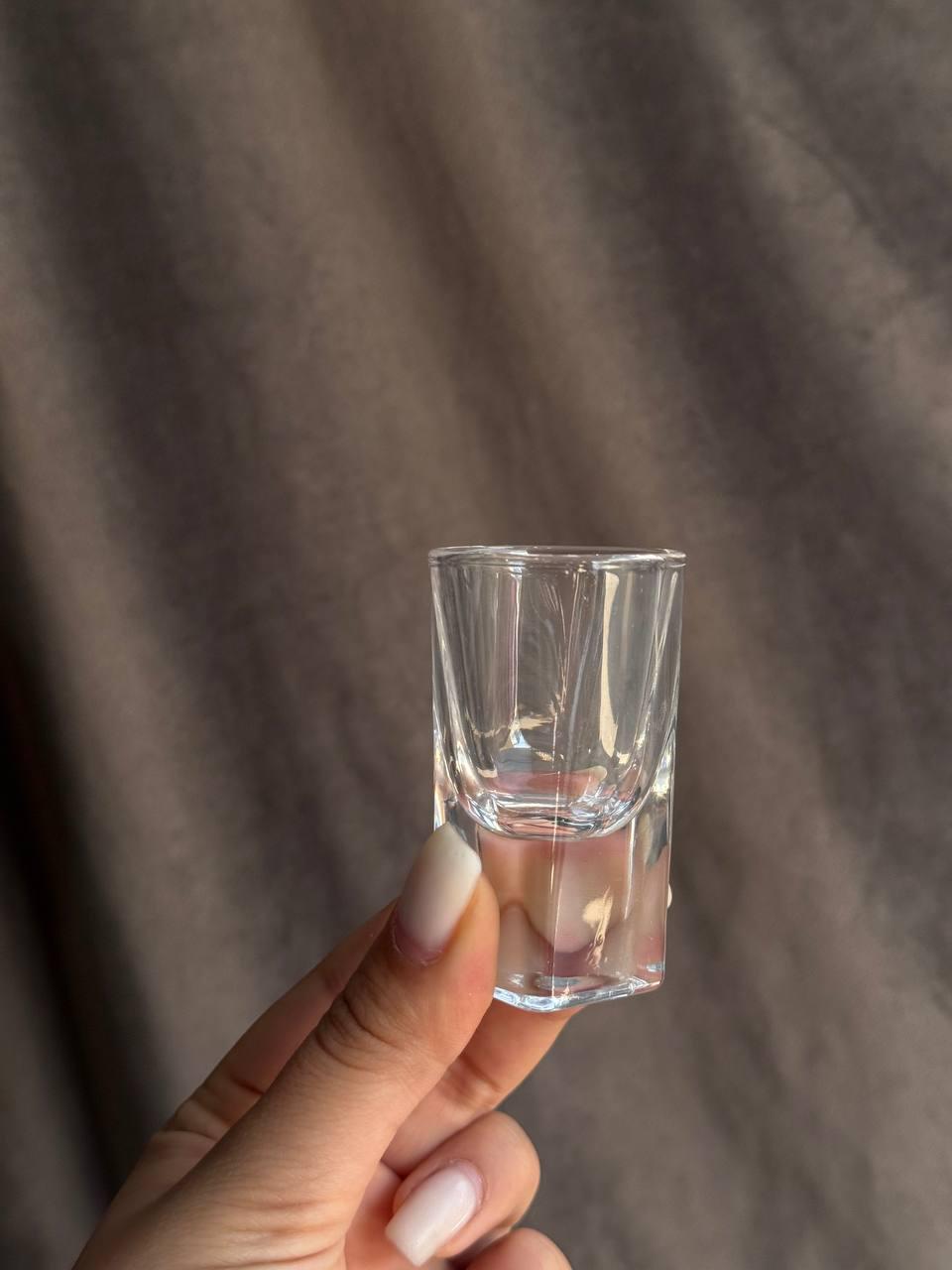Набор стопок YIWU из толстого стекла 30 мл 6 шт. Прозрачный (HP-19-137) - фото 4 Набор стопок YIWU из толстого стекла 30 мл 6 шт. Прозрачный (HP-19-137) - фото 4