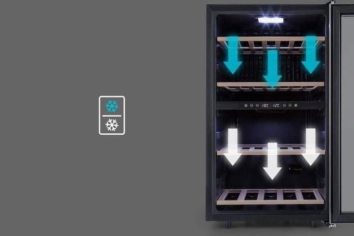 Винний холодильник KLARSTEIN Vinamour 45D (10034216) - фото 5