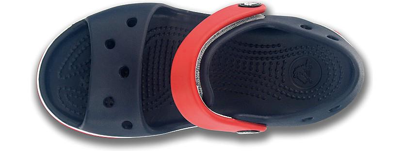 Сандалии Crocs Crocband Sandal р. 13/30 19 см Navy/Red (12856) - фото 4