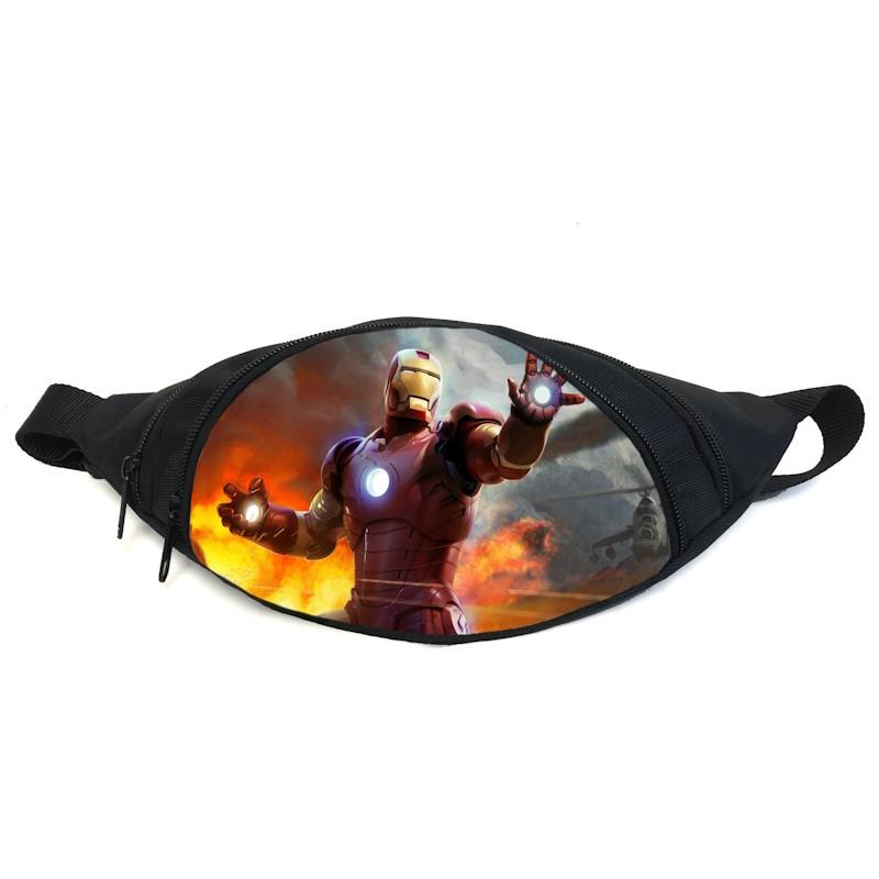 Поясная сумка-бананка Железный человек GB-Ironman 01 Черный (2399979974) Поясная сумка-бананка Железный человек GB-Ironman 01 Черный (2399979974)
