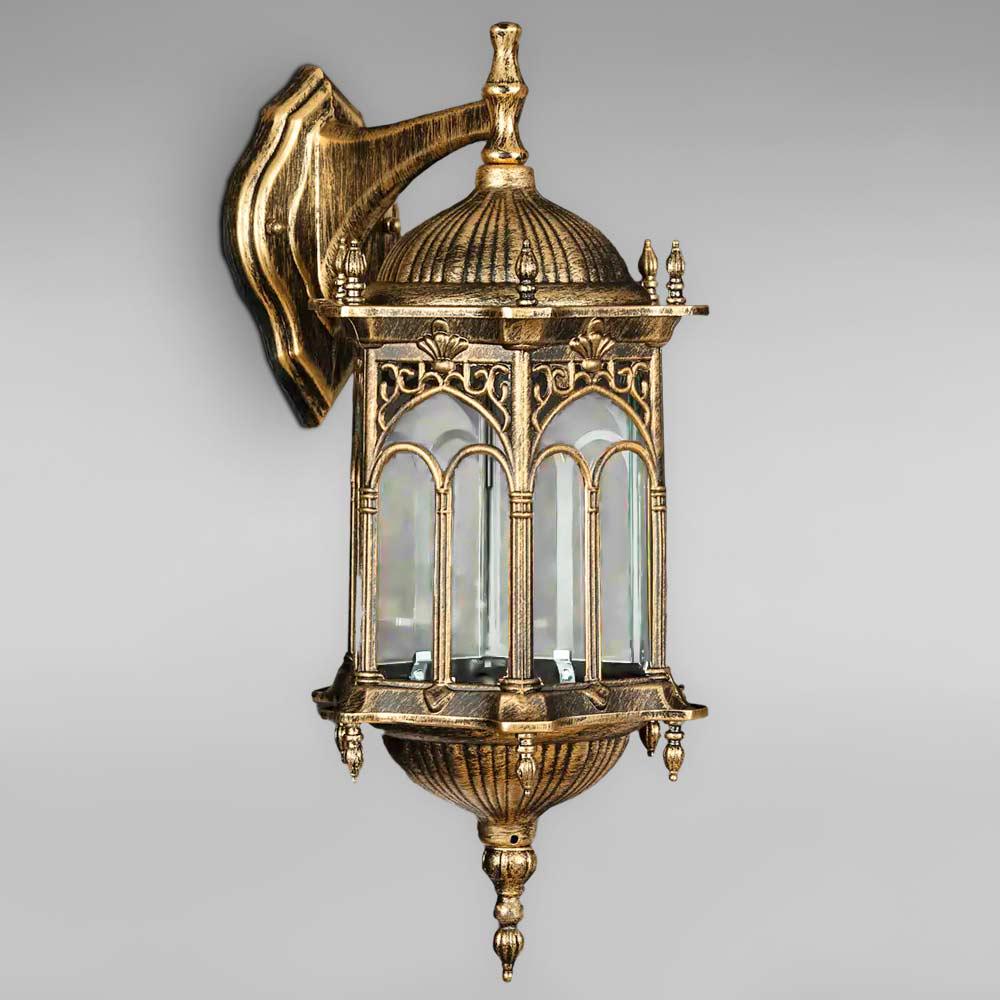 Светильник настенный уличный Бра Light House KX-20455/1W Bronze H450xL250W220 E27 Бронзовый (129438)
