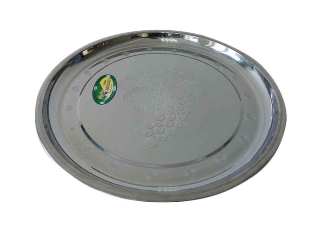 Піднос Vitol Виноград VT6-15389 13546 метал 36 см (21627455)