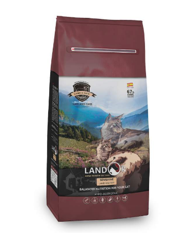 Корм сухой Landor SENSITIVE LAMB & RICE 2 кг - фото 2 Корм сухой Landor SENSITIVE LAMB & RICE 2 кг - фото 2