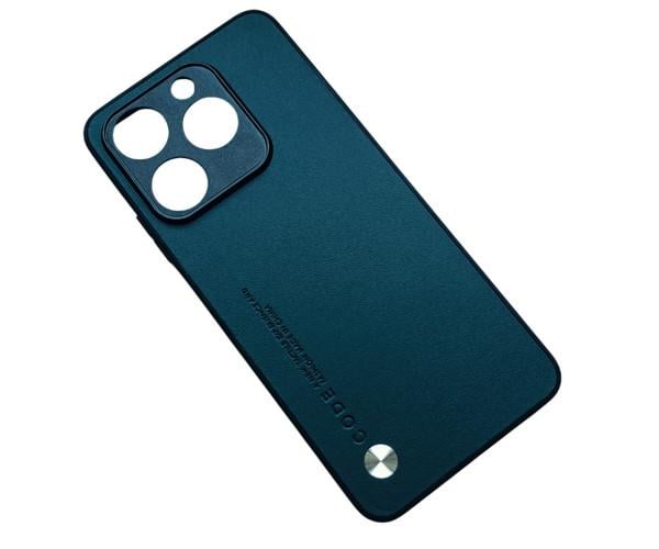 Кожаный чехол - накладка CODE Tactile Experience для Realme C61 / C63 4G Зеленый