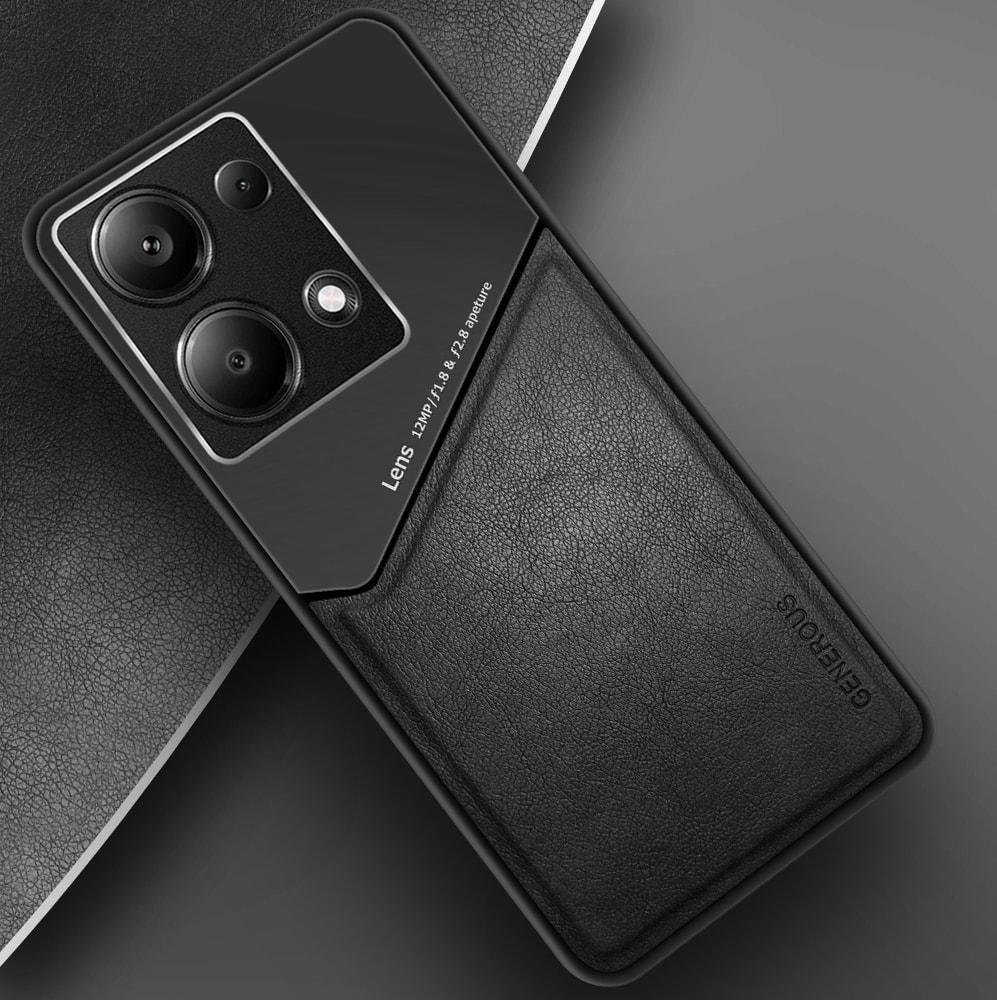 Комбинированный чехол Generous Xiaomi Redmi Note 13 Pro Black (36227-2B)