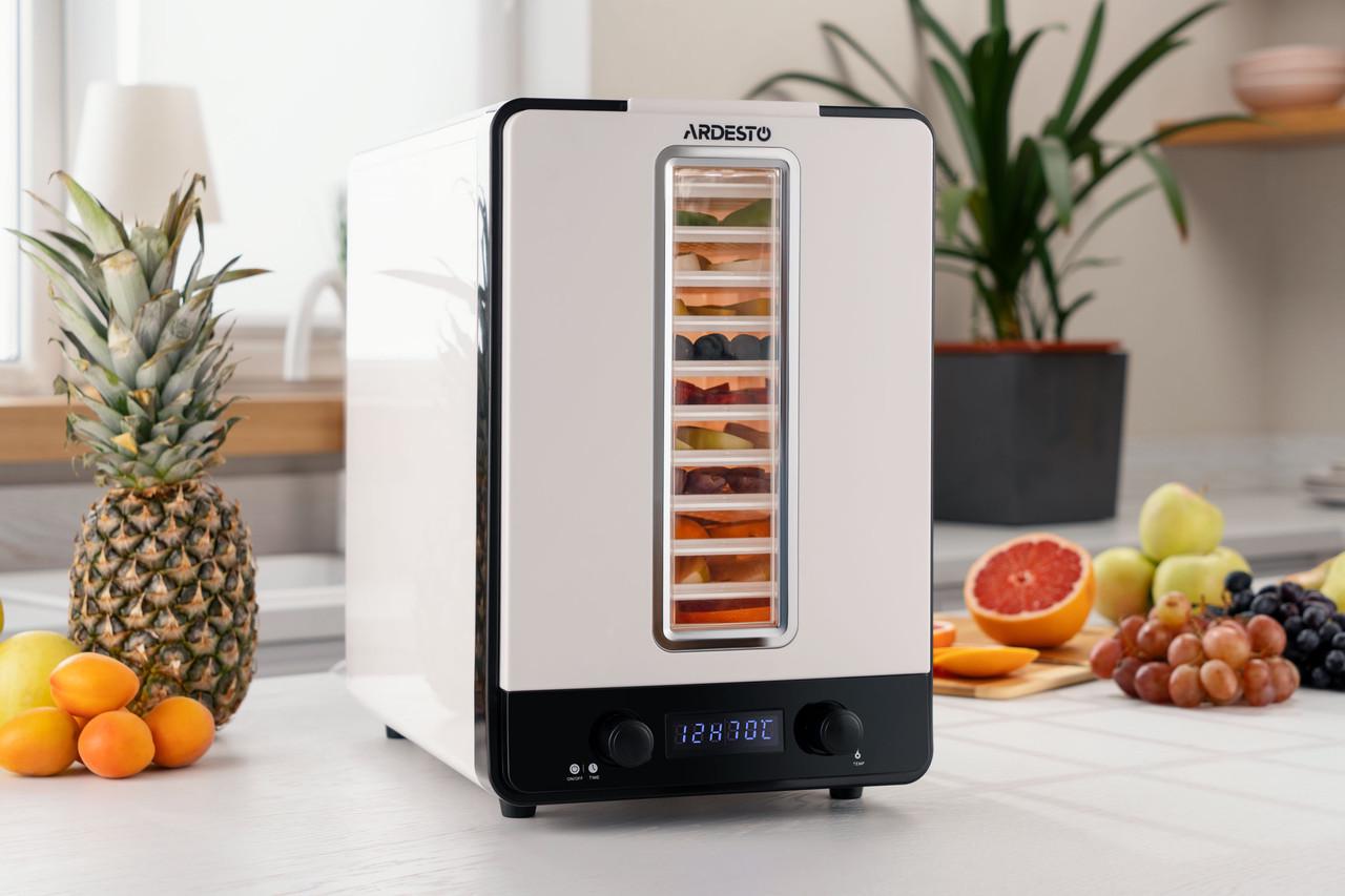 Сушка для овочів та фруктів Ardesto FDB-1138 11 піддонів 550 Вт (2544050795) - фото 4
