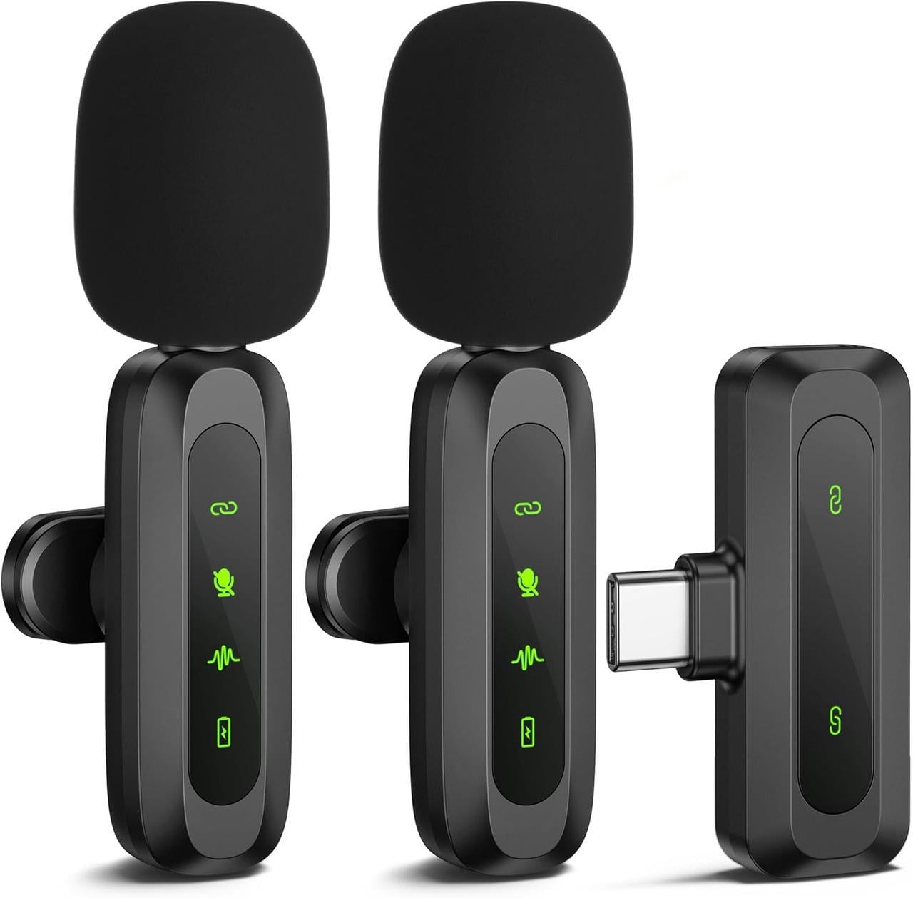 Микрофон беспроводной петличный Jubolion для iPhone/iPad/Android (2636678298)