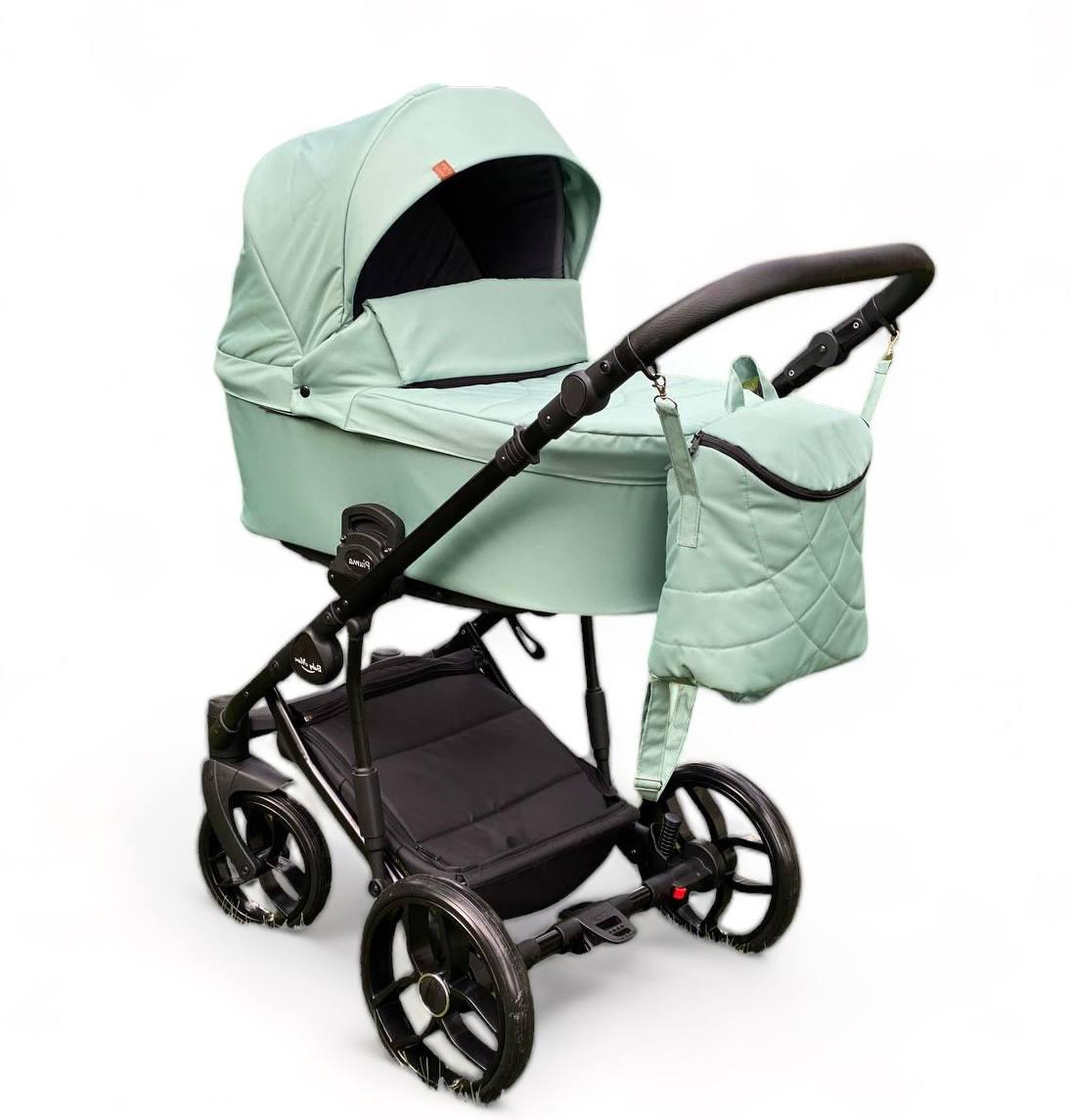 Коляска детская Baby Merc Piuma 11B 2в1 Green