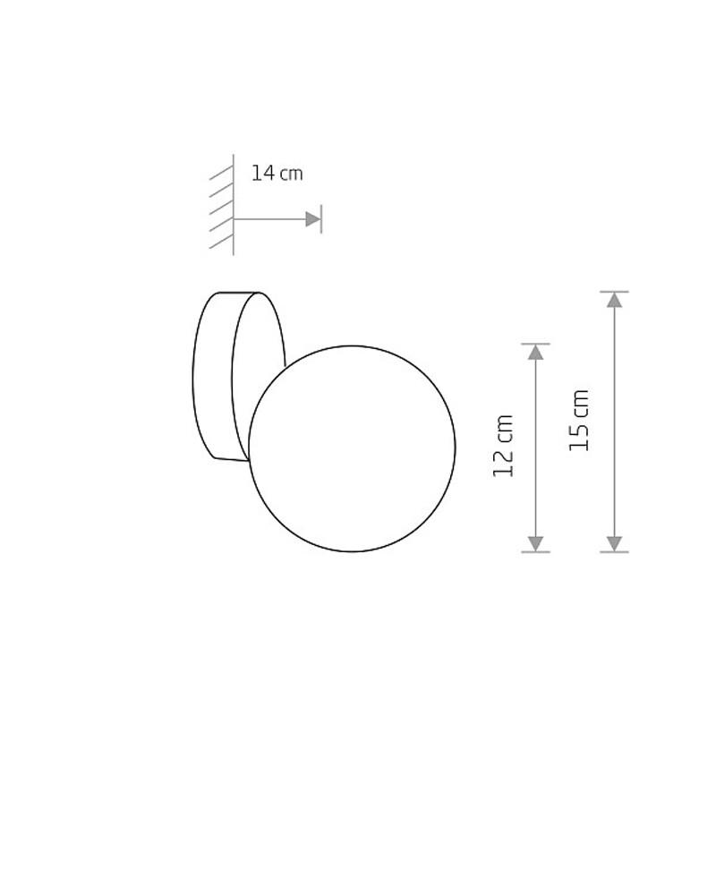 Бра Nowodvorski Ice Ball (8126) - фото 2