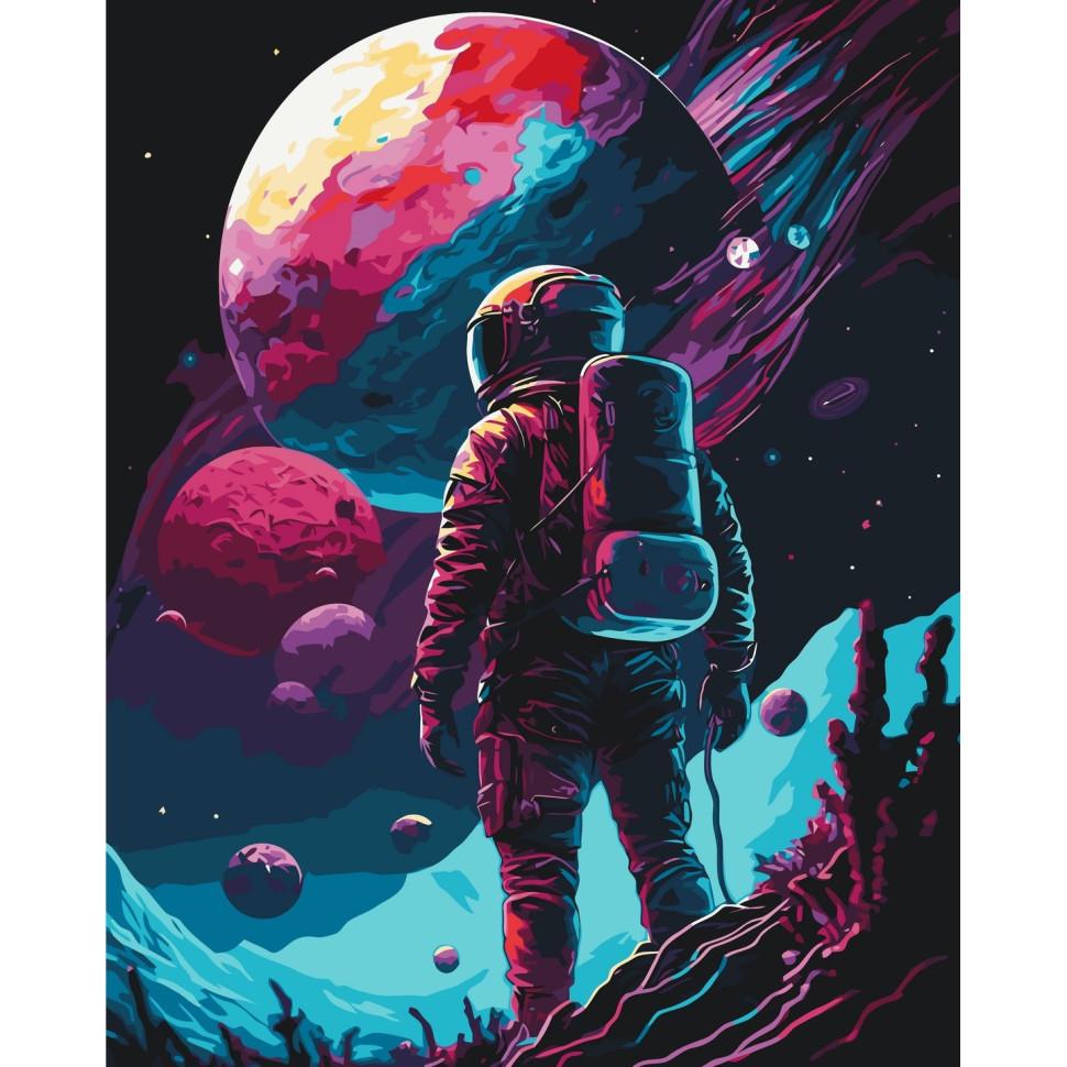 Картина по номерам ART CRAFT Одинокий странник 40x50 см Разноцветный (PM-194-K-1813)