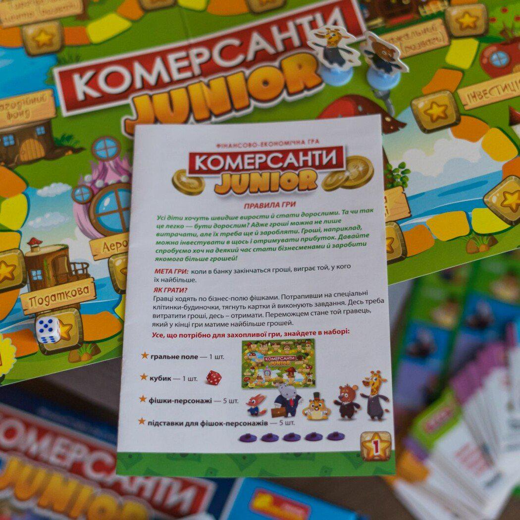 Настільна гра Ranok-Сreative Комерсанти Junior в коробці (113518) - фото 8