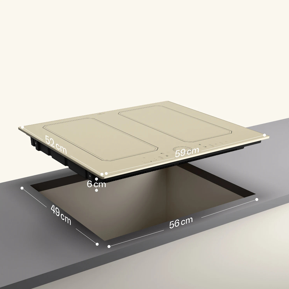 Варочная панель встраиваемая Klarstein Victoria индукционная 60 см 7400 Вт (10040202) - фото 5 Варочная панель встраиваемая Klarstein Victoria индукционная 60 см 7400 Вт (10040202) - фото 5
