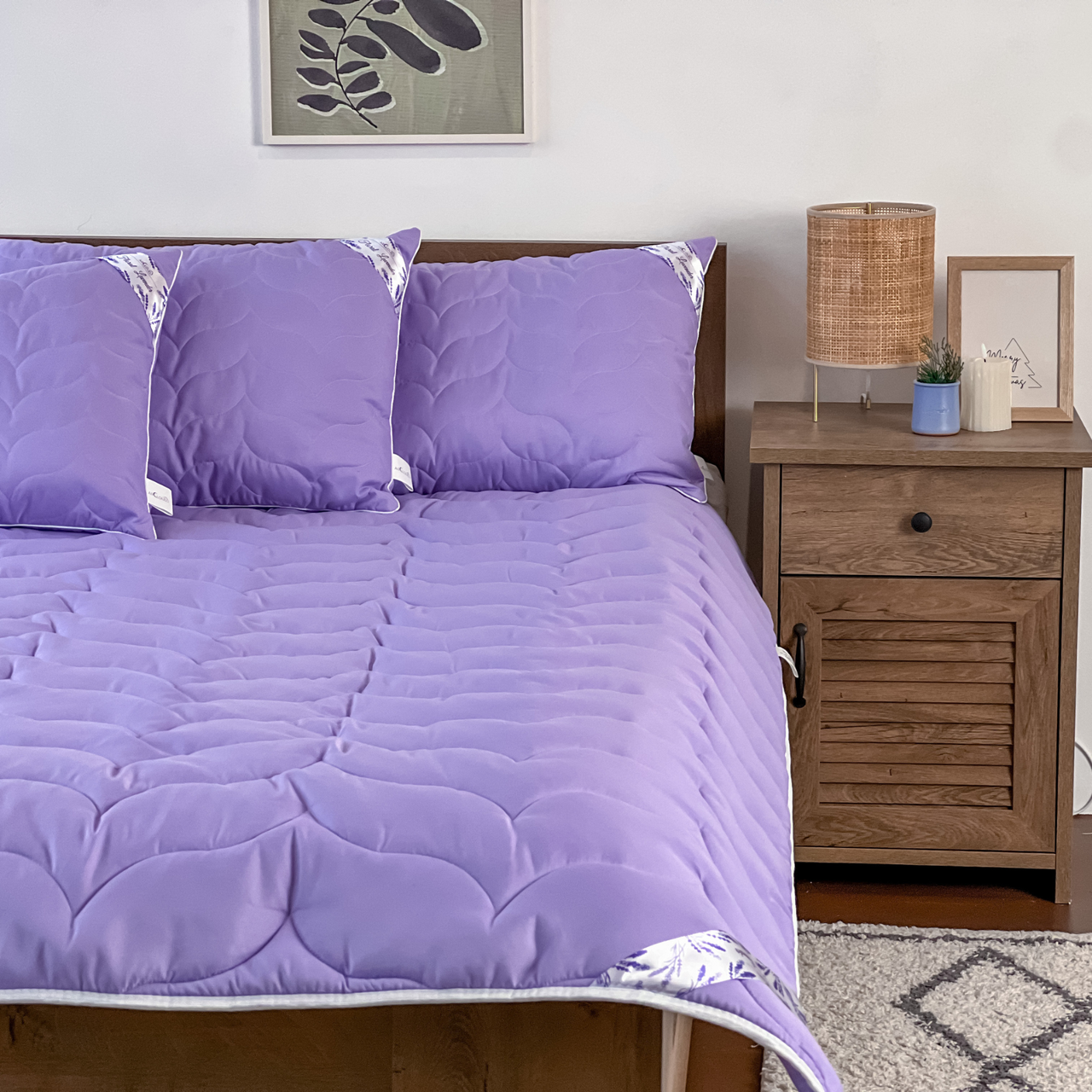 Одеяло демисезонное Floral Lavender 170х205 см