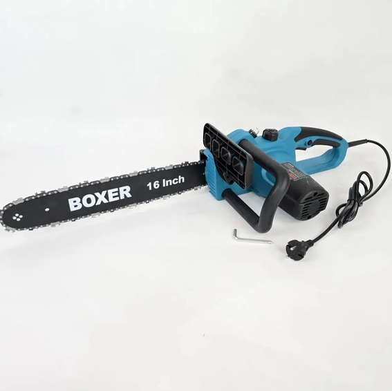 Пила ланцюгова електрична Boxer 2200 Вт 220 В шина 40 см (BX-3306)