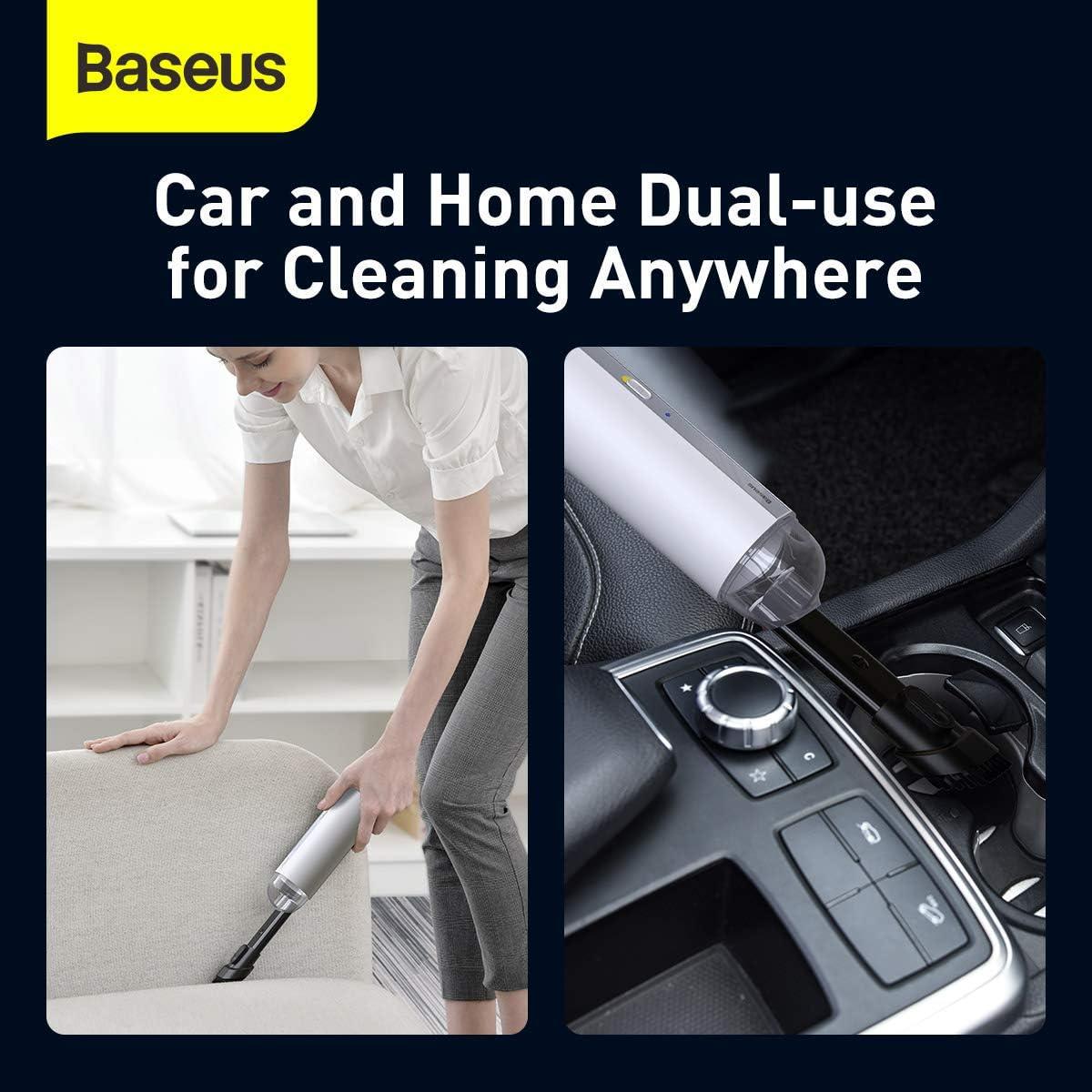 Автопылесос BASEUS A2 Car Vacuum Cleaner White (CRXCQA2) - фото 8