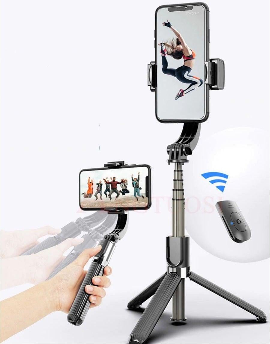 Стабилизатор-монопод для телефона Gimbal Stabilizer L08 Черный Стабилизатор-монопод для телефона Gimbal Stabilizer L08 Черный
