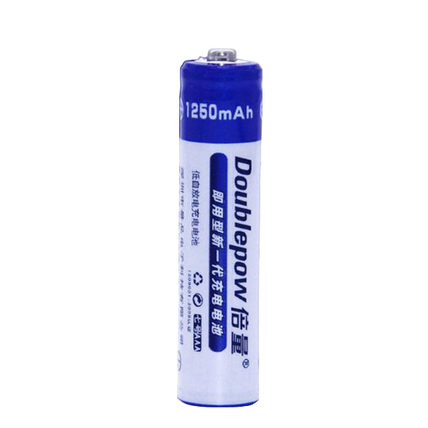 Аккумуляторы AAA микропальчиковые мизинчиковые Doublepow 1250 mAh 2 шт.