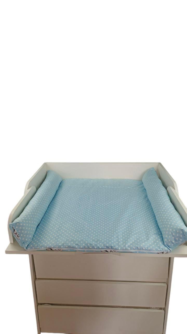 Пеленальный матрас двусторонний на детский комод с принтом Медвежонок BOY 90х70 см (2006) - фото 2 Пеленальный матрас двусторонний на детский комод с принтом Медвежонок BOY 90х70 см (2006) - фото 2