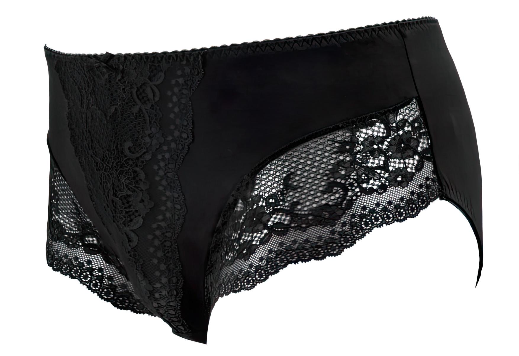 Женские стрейчевые трусы INDENA Батал 5XL р. 58-60 Черный (90733) Женские стрейчевые трусы INDENA Батал 5XL р. 58-60 Черный (90733)