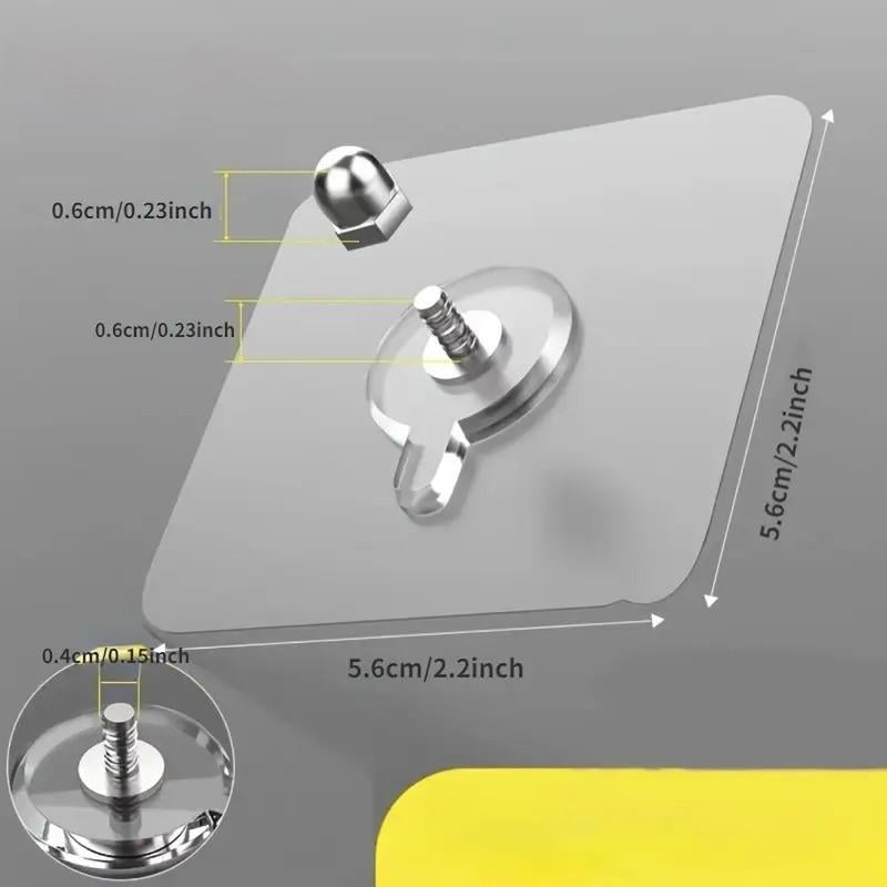 Держатель универсальный для картин/рамок/часов без сверления стен на липучке 6 мм 4 шт. - фото 5 Держатель универсальный для картин/рамок/часов без сверления стен на липучке 6 мм 4 шт. - фото 5