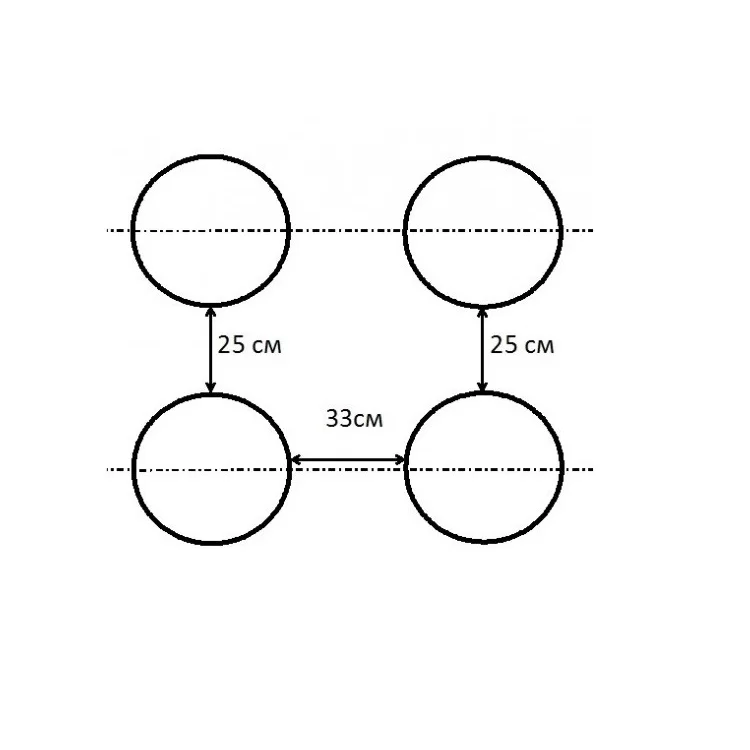 Агроволокно з перфорацією 2 отвори Agreen 50 г/м2 1,07х100 м Чорний (13035) - фото 4 Агроволокно з перфорацією 2 отвори Agreen 50 г/м2 1,07х100 м Чорний (13035) - фото 4