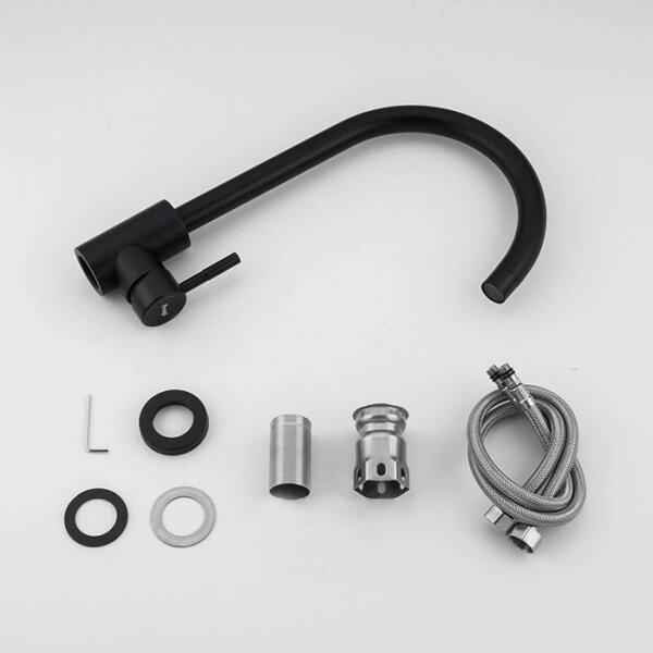 Змішувач для кухні Frap H899 F40899-4 Чорний - фото 5 Змішувач для кухні Frap H899 F40899-4 Чорний - фото 5