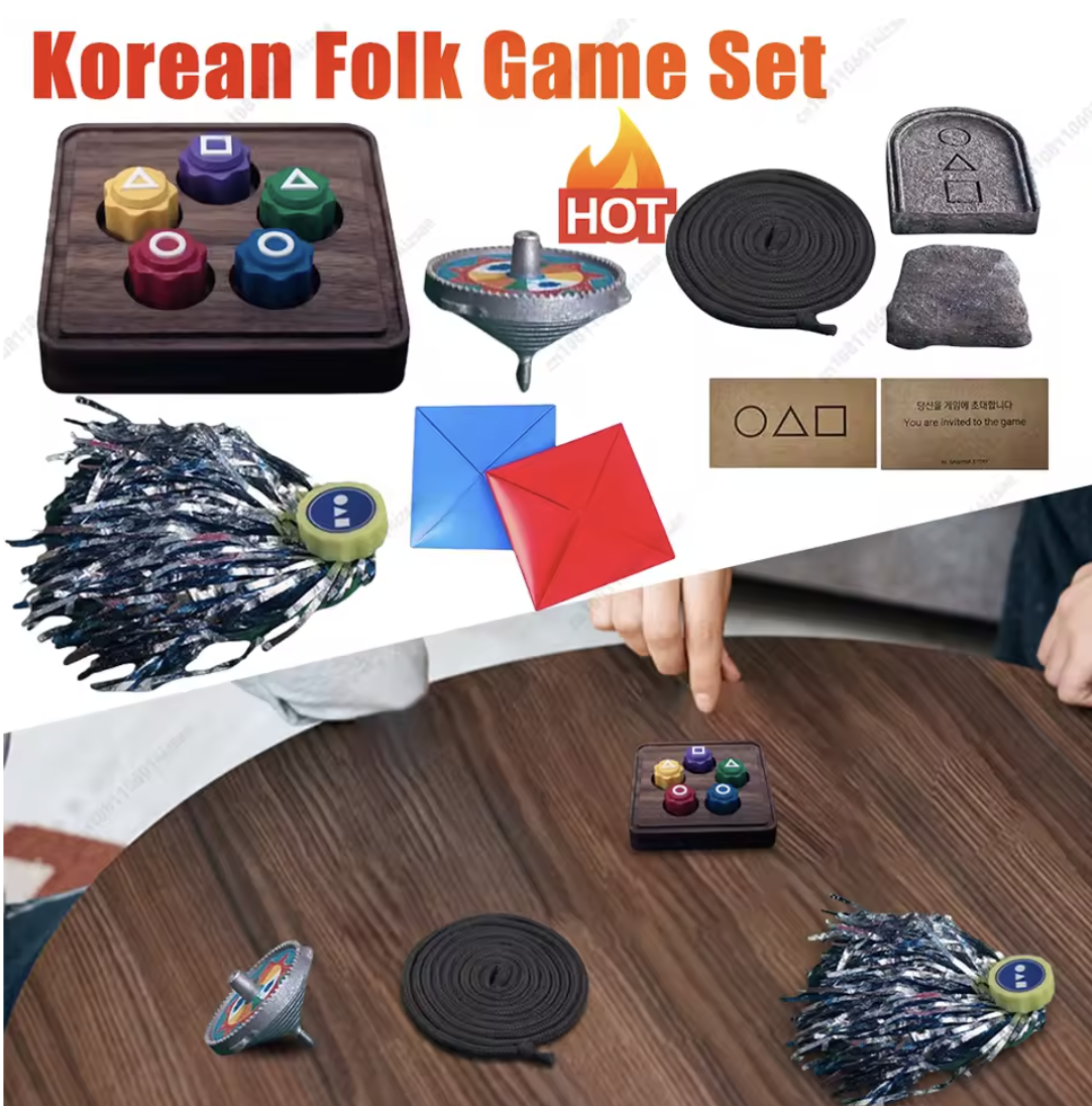 Набор игр из Игра в Кальмара 9в1 (MK001002) - фото 9 Набор игр из Игра в Кальмара 9в1 (MK001002) - фото 9