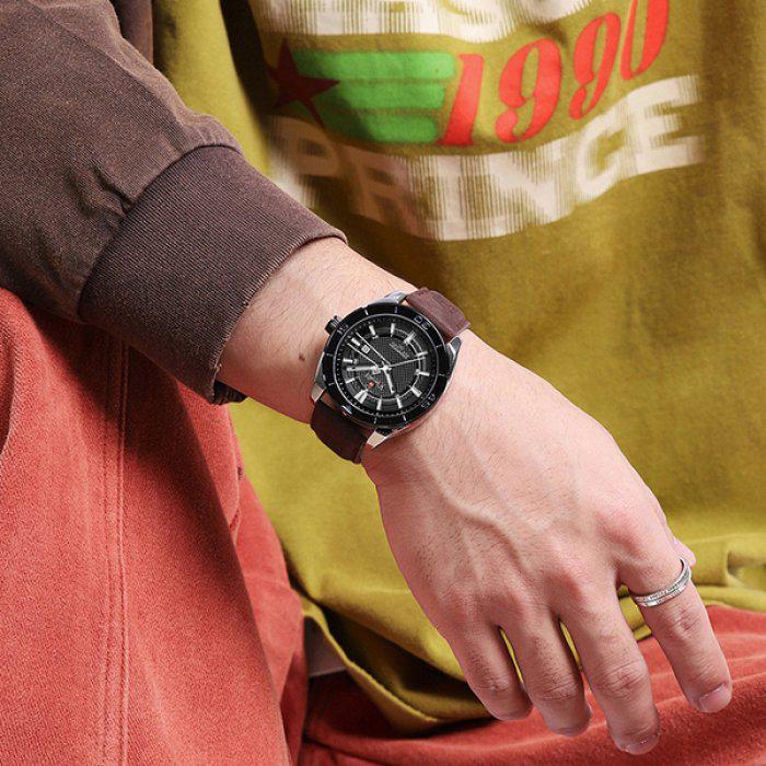 Часы наручные мужские Naviforce Forest Brown (1117) - фото 7 Часы наручные мужские Naviforce Forest Brown (1117) - фото 7