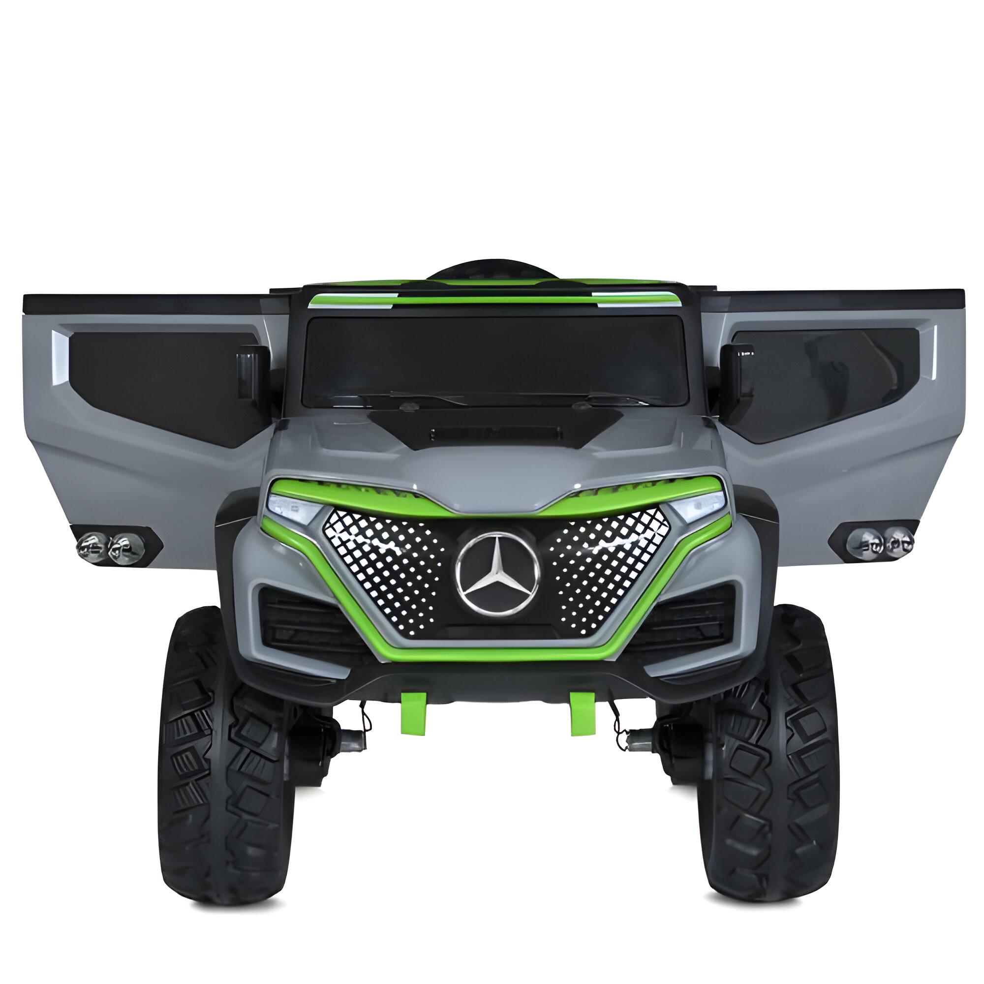 Детский электромобиль Джип Mercedes Bambi M 5912EBLR-11 с пультом управления и мягким сиденьем (27482138) - фото 6 Детский электромобиль Джип Mercedes Bambi M 5912EBLR-11 с пультом управления и мягким сиденьем (27482138) - фото 6