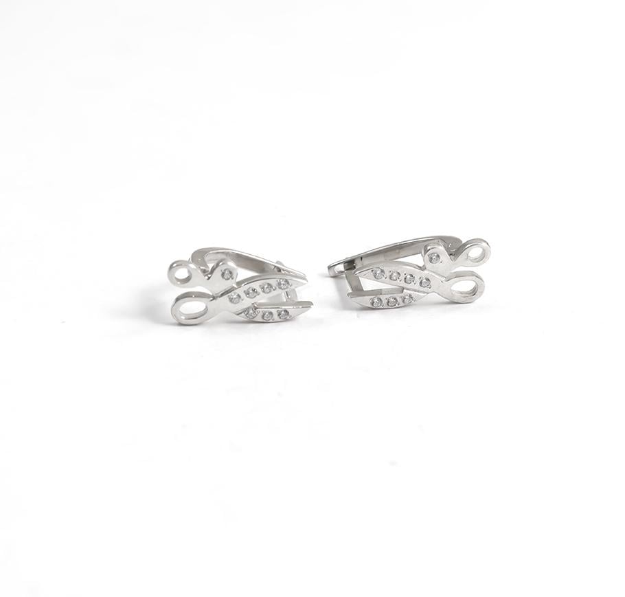Сережки Maxi Silver 5186 Ножиці (85186)