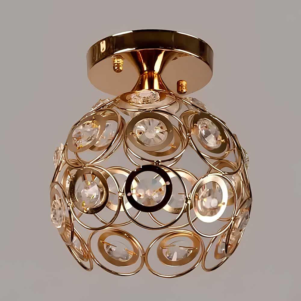 Люстра стельова Light House SR-20339/1H FG D185хH200 Золотий - фото 2 Люстра стельова Light House SR-20339/1H FG D185хH200 Золотий - фото 2