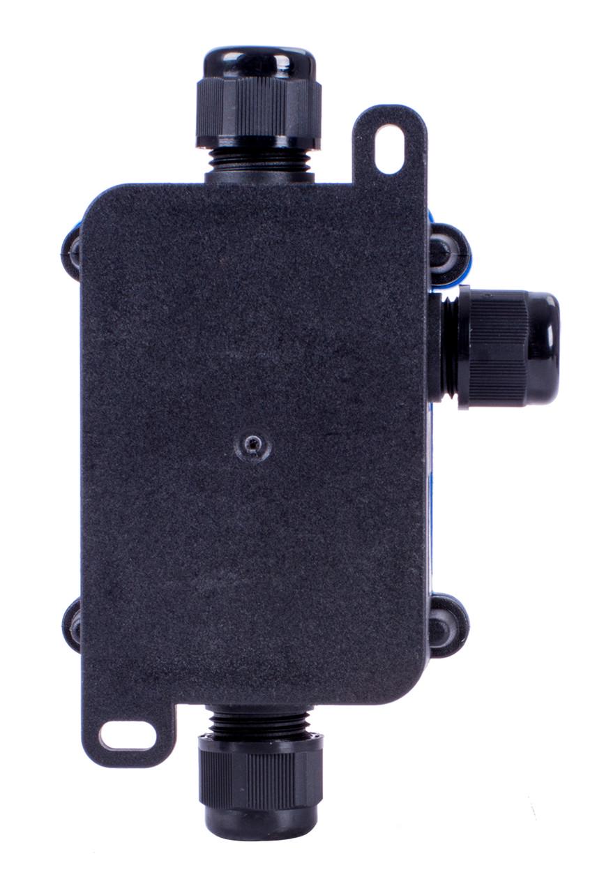 Розподільча коробка E.NEXT e.wdb.cnp723.3t зовнішня 133х81х42 мм 3 герметичні вводи з клемником 4x2,5 мм2 IP68 PA (s071001) - фото 5