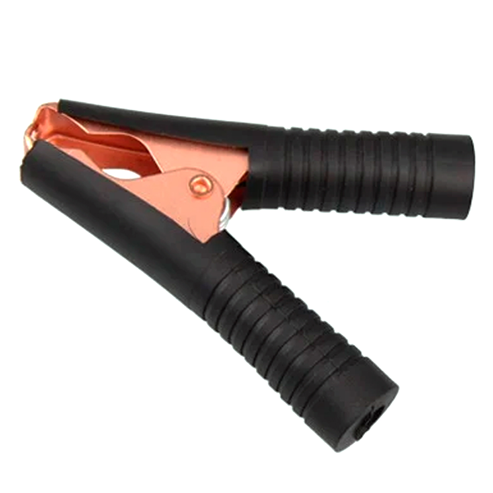 Зажим аккумуляторный VOLTRONIC крокодил 200А 135 мм Черный (26483590)