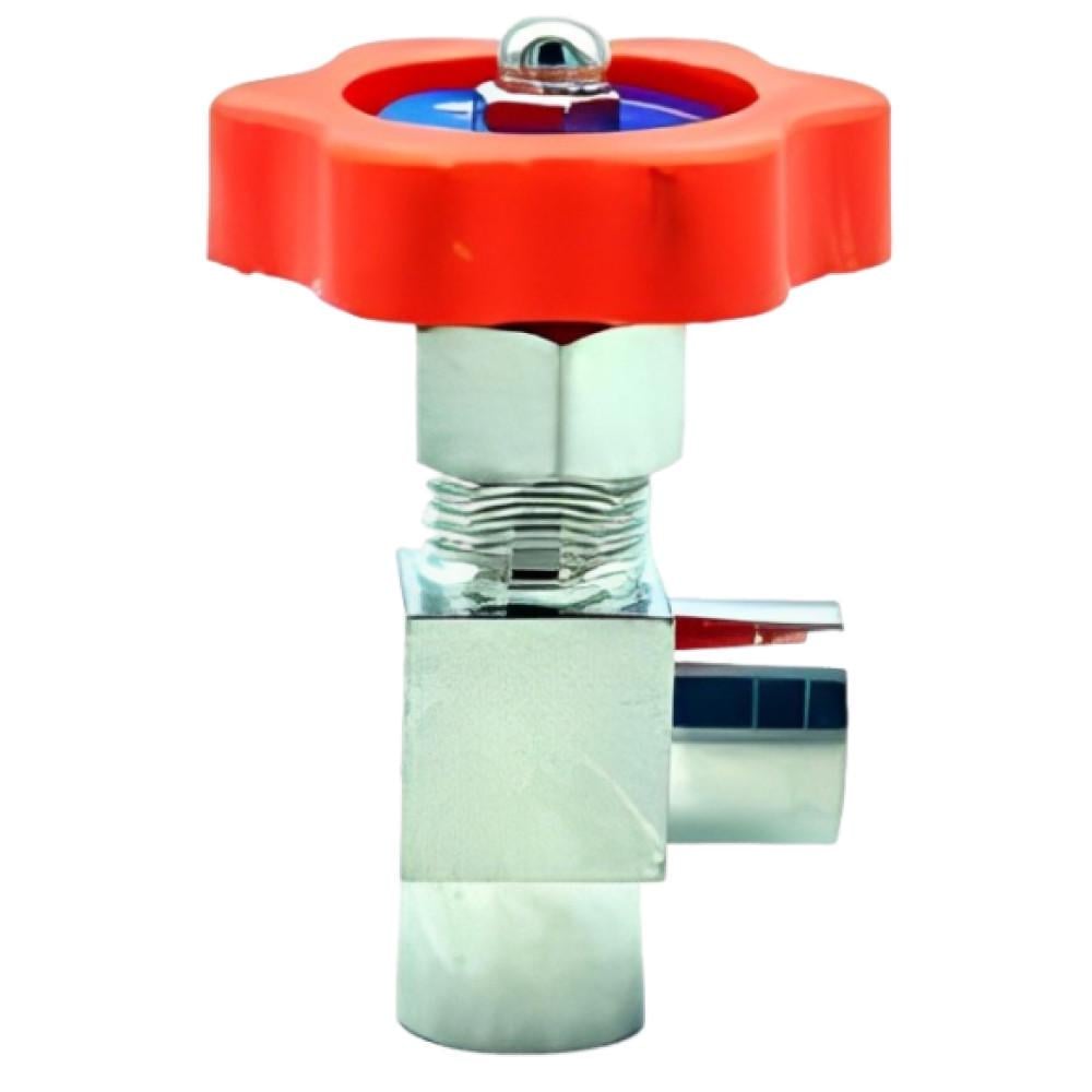 Кран голчастий кутовий 1/4 (6194)