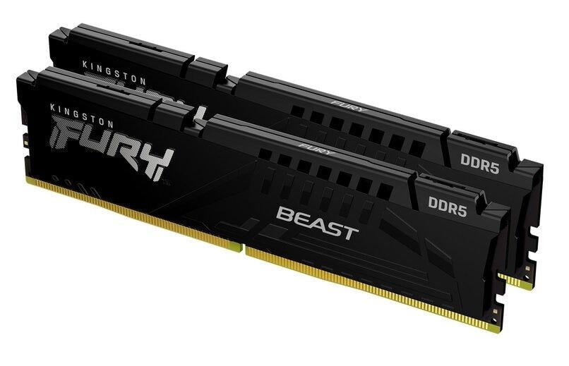 Пам'ять для настільних комп'ютерів Kingston Fury 2x8GB DDR5 4800 MHz Beast (KF548C38BBK2-16)