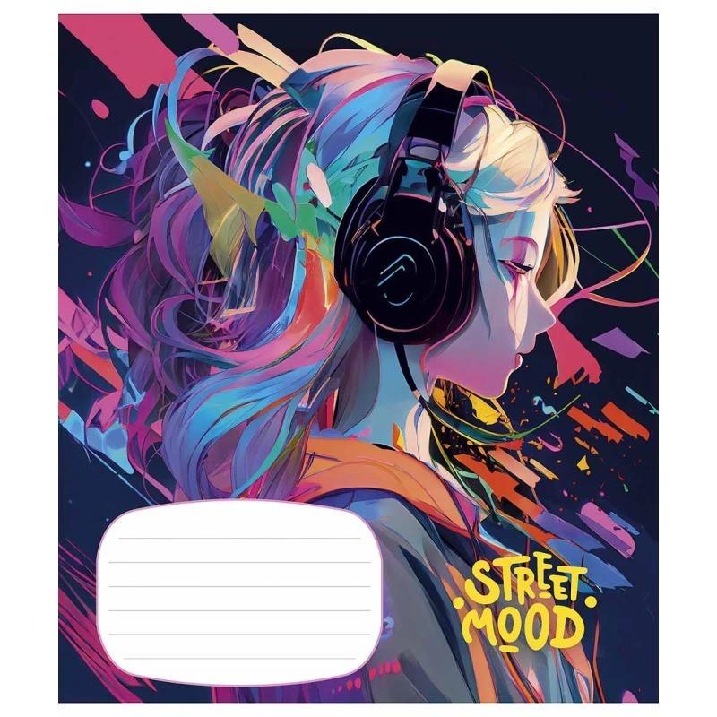 Зошит учнівський "Manga style" 024-3272L-5 в лінію 24 аркуша