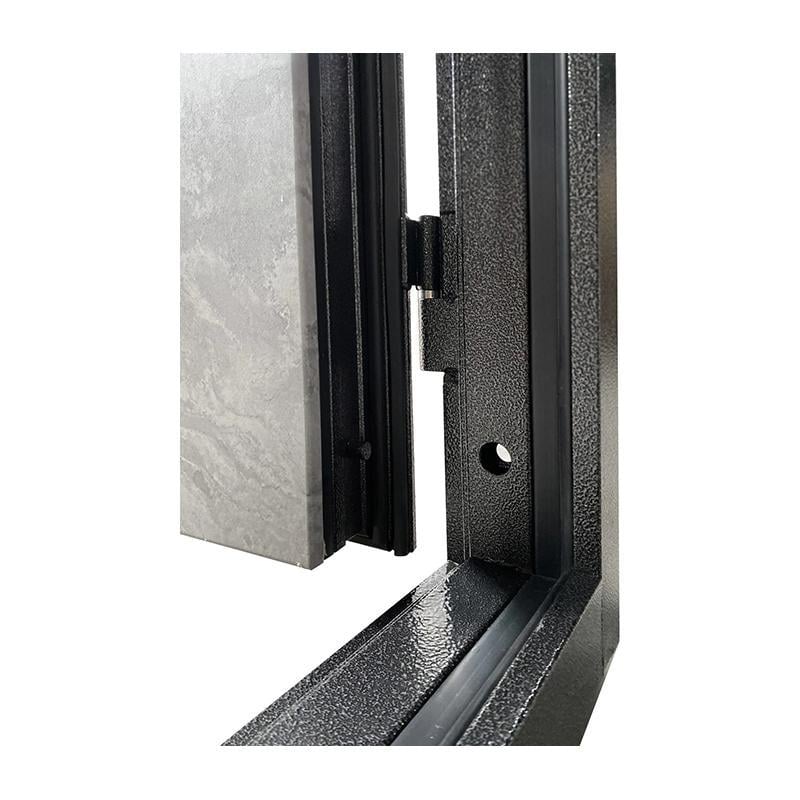 Дверь входная правая TD БЦ Термос с терморазрывом 2050х960 мм Серый антик/Светло-серый мрамор (30731335) - фото 10